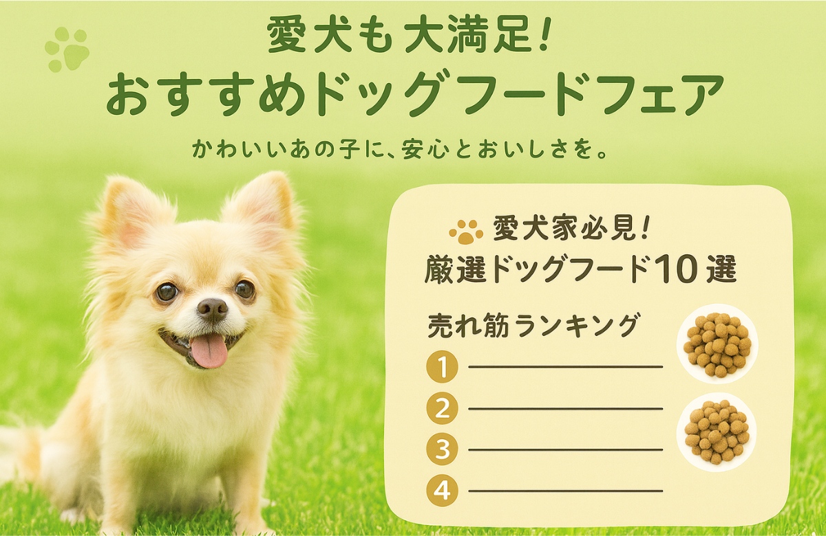 ドッグフードおすすめTOP10